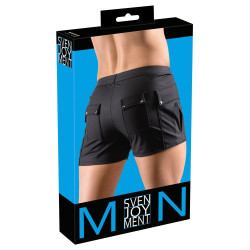 Svenjoyment Short avec poches Junio Noir